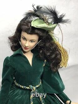 Scarlett O'hara Gone With The Wind Porcelain Portrait Franklin Mint Doll