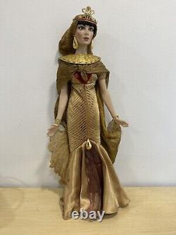 Selket Egyptian goddess Franklin Heirloom Doll FHD Porcelain Rare