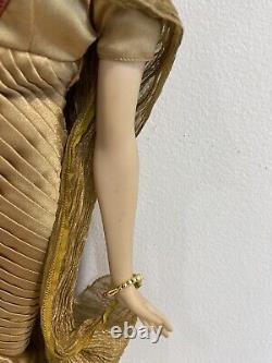 Selket Egyptian goddess Franklin Heirloom Doll FHD Porcelain Rare