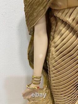 Selket Egyptian goddess Franklin Heirloom Doll FHD Porcelain Rare