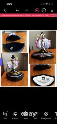 Set Of 6 Franklin Mint House Of Erte Legends Of The Opera Porcelain Music Boxes