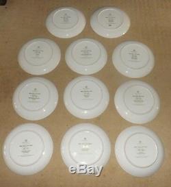 (Set of 11) Franklin Porcelain WATER BIRDS of the WORLD Collector's Plates 1981