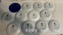 Set of 12 Erte Collector Plates Franklin Mint