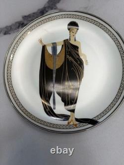 Set of 5 House of Erte Franklin Mint Art Deco Limited Edition Collector Plates