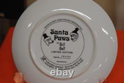 Set of 6 Franklin Mint Heirloom Collector Dog Plates by Bill Bell