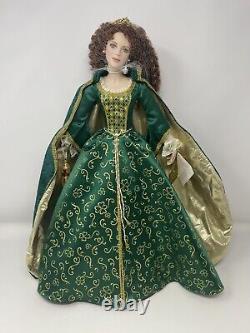 Shauna Princess of Blarney Castle Franklin Mint Porcelain Doll Irish Ireland