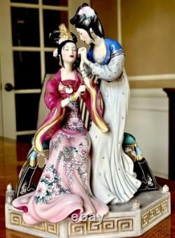 Sisters of Spring Caroline Young Porcelain Figurine Franklin Mint Limited Ed