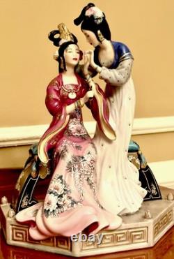 Sisters of Spring Caroline Young Porcelain Figurine Franklin Mint Limited Ed