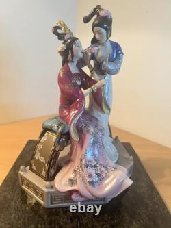 Sisters of Spring Caroline Young Porcelain Figurine Franklin Mint Limited Ed