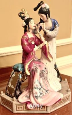 Sisters of Spring Caroline Young Porcelain Figurine Franklin Mint Limited Ed