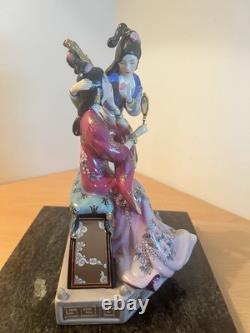 Sisters of Spring Caroline Young Porcelain Figurine Franklin Mint Limited Ed