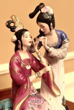 Sisters of Spring Caroline Young Porcelain Figurine Franklin Mint Limited Ed