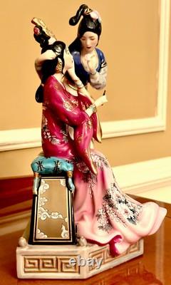 Sisters of Spring Caroline Young Porcelain Figurine Franklin Mint Limited Ed