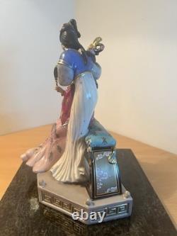 Sisters of Spring Caroline Young Porcelain Figurine Franklin Mint Limited Ed