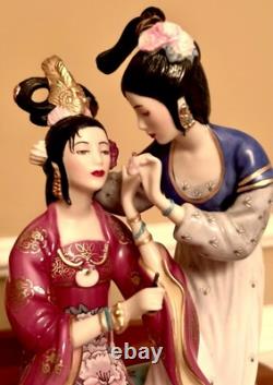 Sisters of Spring Caroline Young Porcelain Figurine Franklin Mint Limited Ed