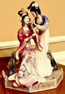 Sisters of Spring Caroline Young Porcelain Figurine Franklin Mint Limited Ed