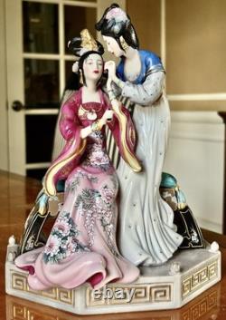 Sisters of Spring Caroline Young Porcelain Figurine Franklin Mint Limited Ed