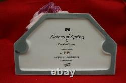 Sisters of Spring by Caroline Young. Franklin Mint Limited Edition Figurine