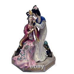 Sisters of Spring by Carolyn Young The Franklin Mint Procelain Figurine Limited