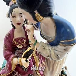 Sisters of Spring by Carolyn Young The Franklin Mint Procelain Figurine Limited