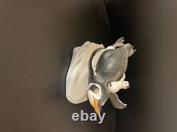 Six Franklin Mint Porcelain Peguins