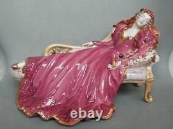 Sleeping Beauty Franklin Mint Porcelain Figure By Gerda Neubacher