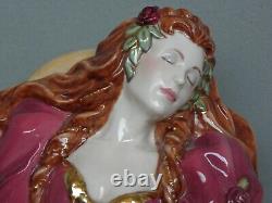 Sleeping Beauty Franklin Mint Porcelain Figure By Gerda Neubacher