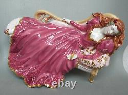 Sleeping Beauty Franklin Mint Porcelain Figure By Gerda Neubacher