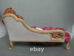 Sleeping Beauty Franklin Mint Porcelain Figure By Gerda Neubacher