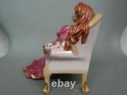 Sleeping Beauty Franklin Mint Porcelain Figure By Gerda Neubacher