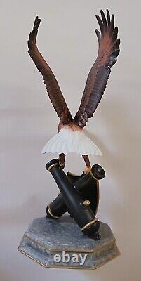 Spirit of the Confederacy Porcelain Civil War Eagle Sculpture The Franklin Mint