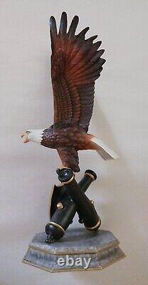 Spirit of the Confederacy Porcelain Civil War Eagle Sculpture The Franklin Mint