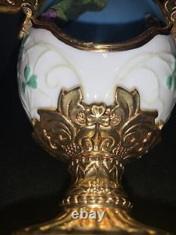 St. Patrick Faberge EMERALD ISLE LE Collector Egg 9 Tall by FRANKLIN MINT SALE