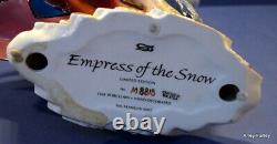 Stunning'Empress of The Snow' L/E Porcelain Model by The Franklin Mint