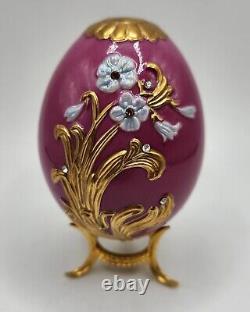 TEN Faberge EGGS by Franklin Mint! With stands