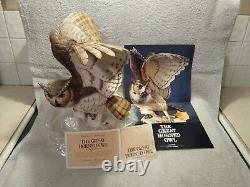 THE GREAT HORNED OWL. By GEORGE MCMONIGLE & FRANKLIN MINT. 1988