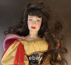 The 1988 Franklin Mint Heirloom Porcelain Collection Snow White Fairy Tale Doll