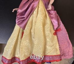 The 1988 Franklin Mint Heirloom Porcelain Collection Snow White Fairy Tale Doll