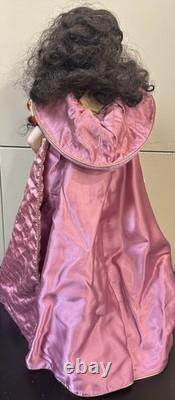 The 1988 Franklin Mint Heirloom Porcelain Collection Snow White Fairy Tale Doll