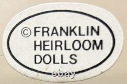 The 1988 Franklin Mint Heirloom Porcelain Collection Snow White Fairy Tale Doll