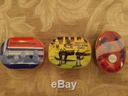 The Beatles Franklin Mint Porcelain Music Box Collection 1992 with wood stand