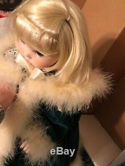 The Doll Maker NICOLE Full Porcelain Doll 63/500 Artist Signed NIB WithStand