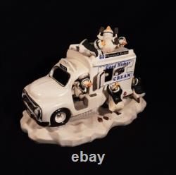 The FRANKLIN MINT'In the Good Old Summertime' Fine Porcelain Figurine Music Box