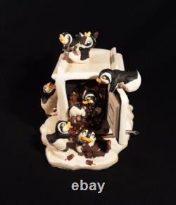 The FRANKLIN MINT'In the Good Old Summertime' Fine Porcelain Figurine Music Box