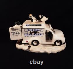 The FRANKLIN MINT'In the Good Old Summertime' Fine Porcelain Figurine Music Box