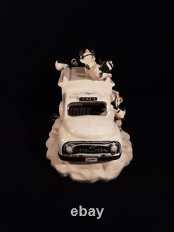 The FRANKLIN MINT'In the Good Old Summertime' Fine Porcelain Figurine Music Box