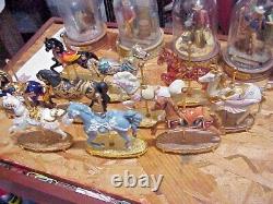 The Franklin Mint 10 World of Carousel Horse SCULPTURE COLLECTION