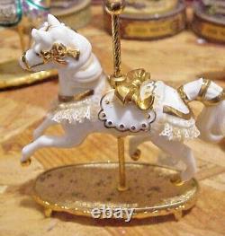 The Franklin Mint 10 World of Carousel Horse SCULPTURE COLLECTION