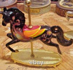 The Franklin Mint 10 World of Carousel Horse SCULPTURE COLLECTION