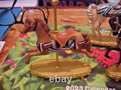 The Franklin Mint 11 World of Carousel Horse SCULPTURE COLLECTION